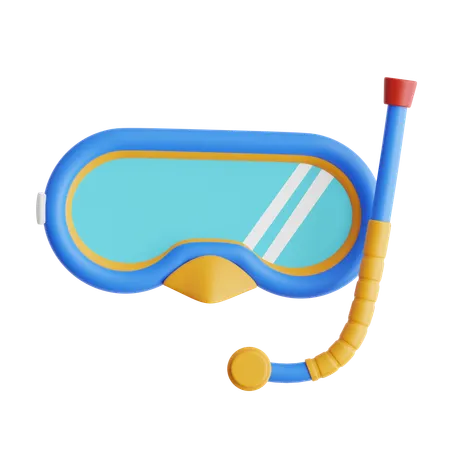 Snorkeling  3D Icon