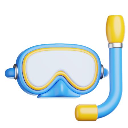 Snorkeling  3D Icon