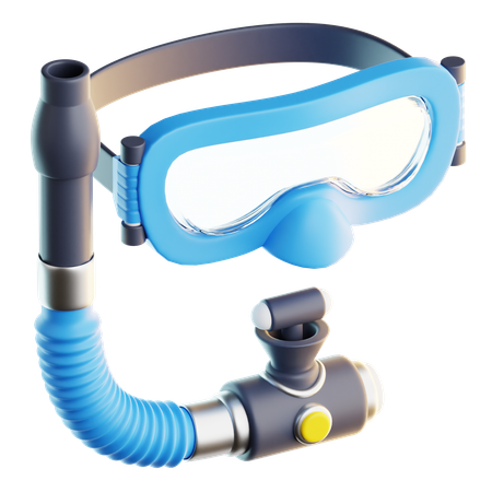 Snorkeling  3D Icon