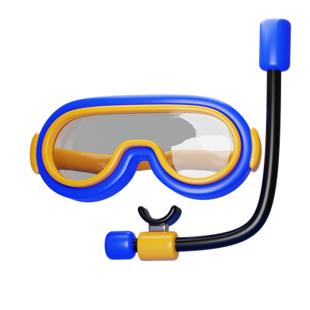 Snorkeling  3D Icon