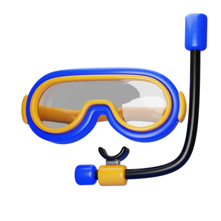 Snorkeling  3D Icon