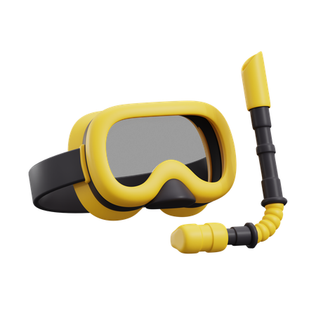 Snorkeling  3D Icon