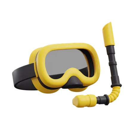 Snorkeling  3D Icon