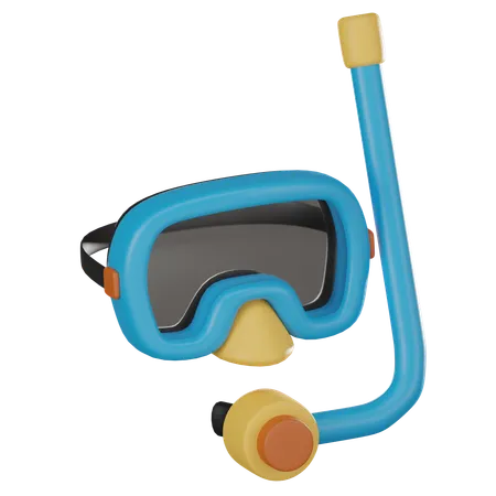 Snorkeling  3D Icon