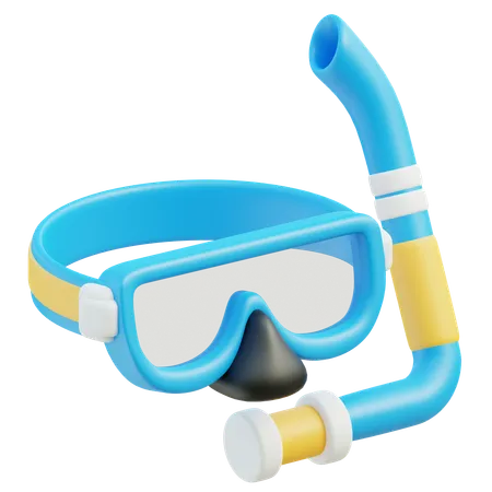 Snorkeling  3D Icon