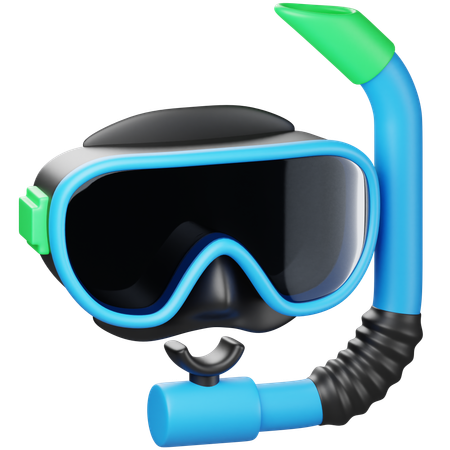 Snorkeling  3D Icon