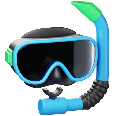 Snorkeling  3D Icon