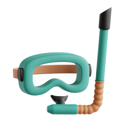 Snorkeling  3D Icon