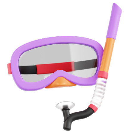 Snorkeling  3D Icon