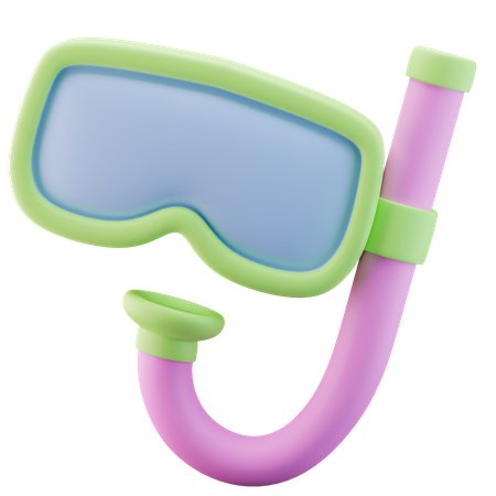 Snorkeling 3D Icon
