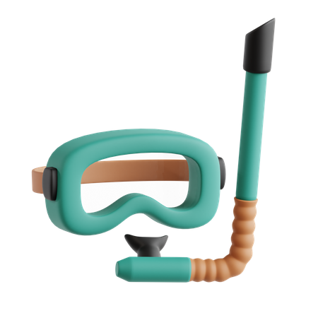 Snorkeling 3D Icon