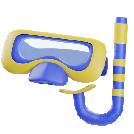 SNORKELING DEVICE  3D Icon