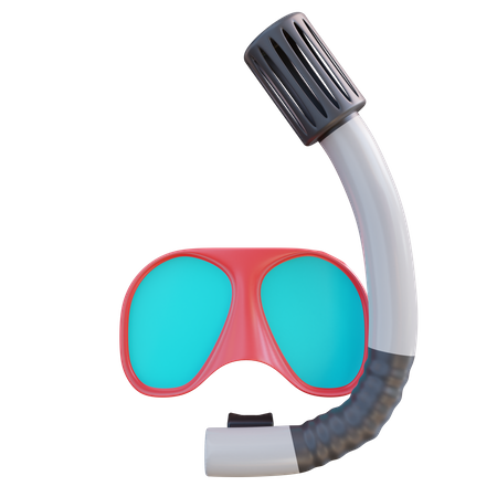 Snorkeling Mask  3D Icon