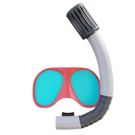 Snorkeling Mask  3D Icon