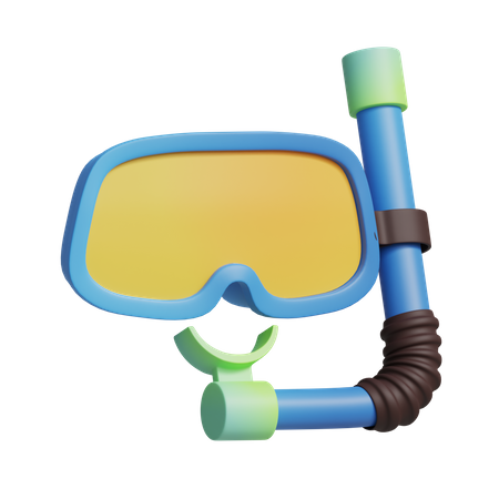 Snorkelling 3D Icon