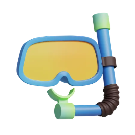 Snorkelling 3D Icon