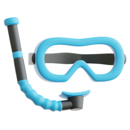 Snorkling  3D Icon