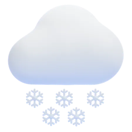 Snow  3D Icon