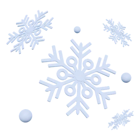 Snow  3D Icon