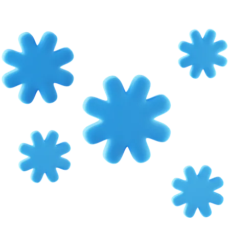 Snow  3D Icon