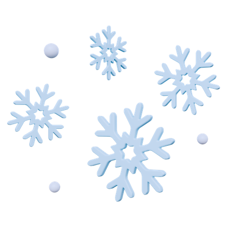 Snow  3D Icon