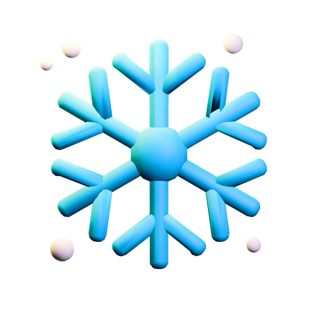 Snow  3D Icon