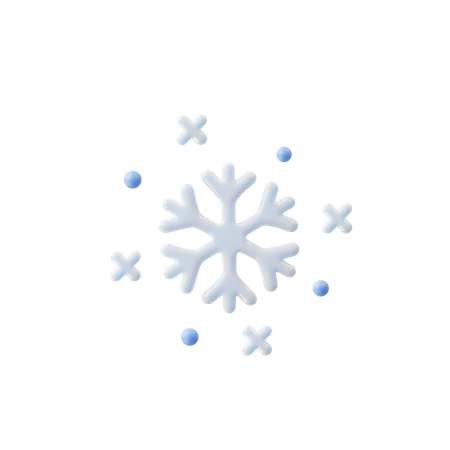 Snow  3D Icon