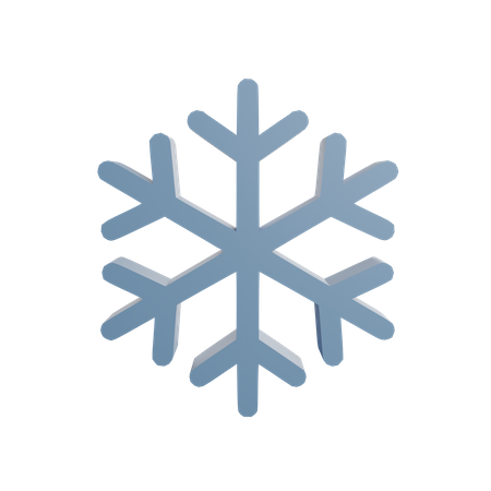 Snow  3D Icon