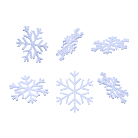 Snow  3D Icon