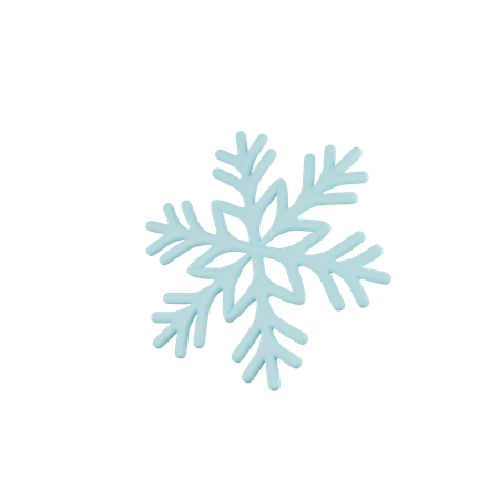 Snow  3D Icon
