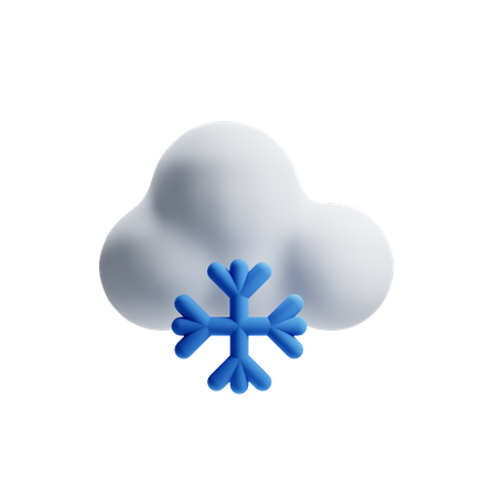 Snow  3D Icon
