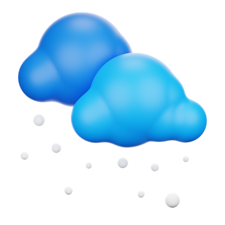 Snow  3D Icon