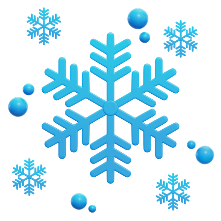 Snow  3D Icon