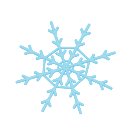Snow  3D Icon