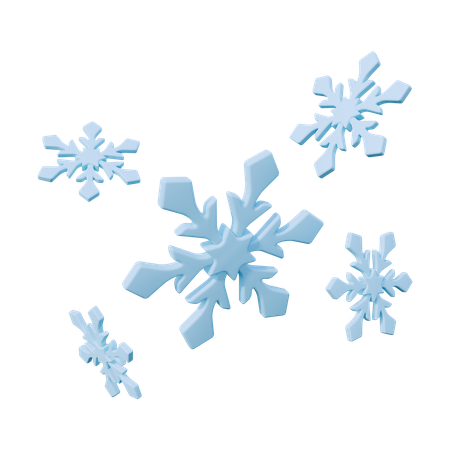 Snow  3D Icon