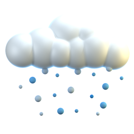 Snow  3D Icon
