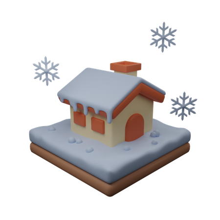 Snow  3D Icon
