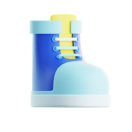Snow Boots  3D Icon
