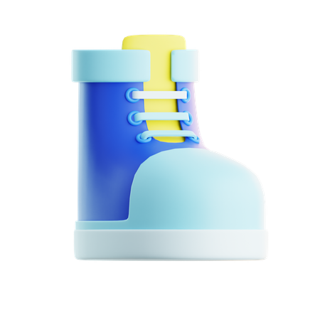 Snow Boots  3D Icon