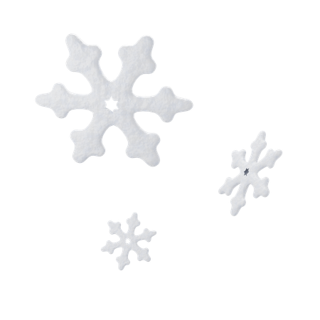 Snow Crystal  3D Icon