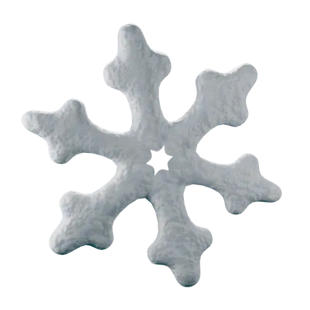 Snow Crystal  3D Icon