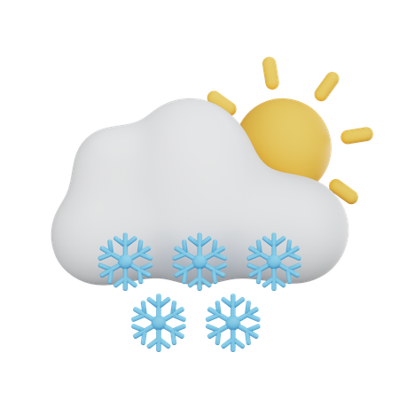 Snow Day  3D Icon