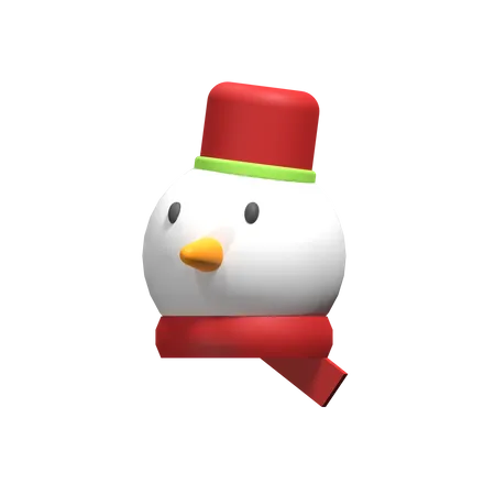 Snow Doll  3D Icon