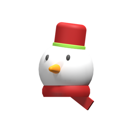 Snow Doll  3D Icon