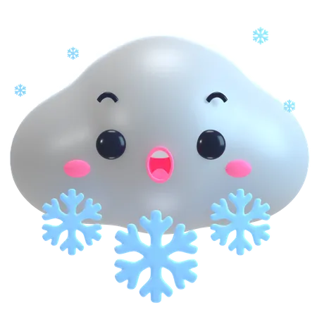 3 D Illustration Cute Weather 3D Icon