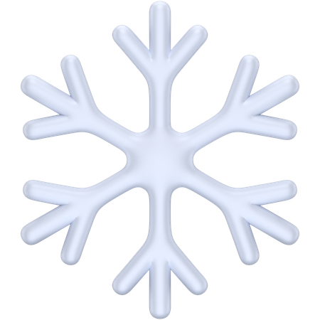 Snow flake  3D Icon