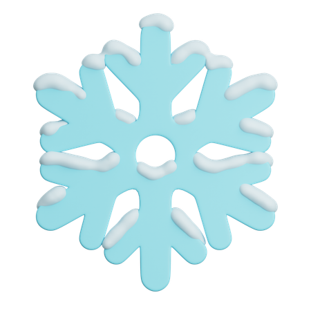 Snow Flake  3D Icon