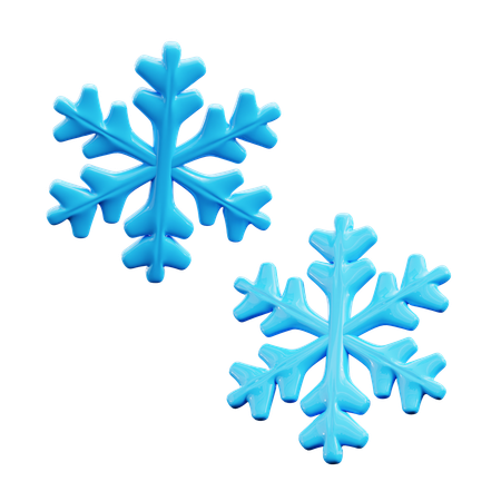 Snow flake  3D Icon