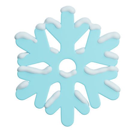 Snow Flake  3D Icon