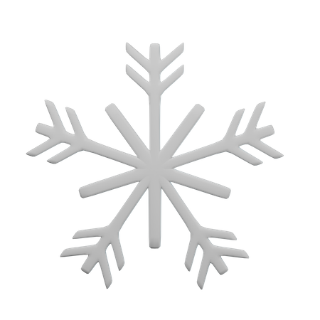 Snow Flake  3D Icon